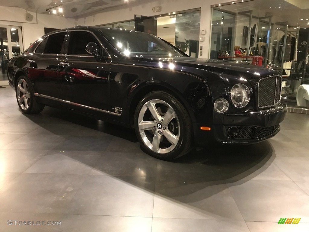 2016 Mulsanne  - Black Sapphire Metallic / Autumn photo #11