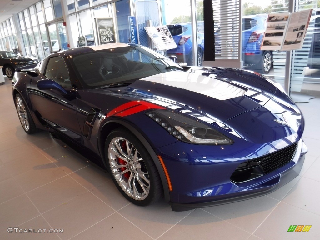 2017 Corvette Grand Sport Coupe - Admiral Blue / Jet Black photo #3