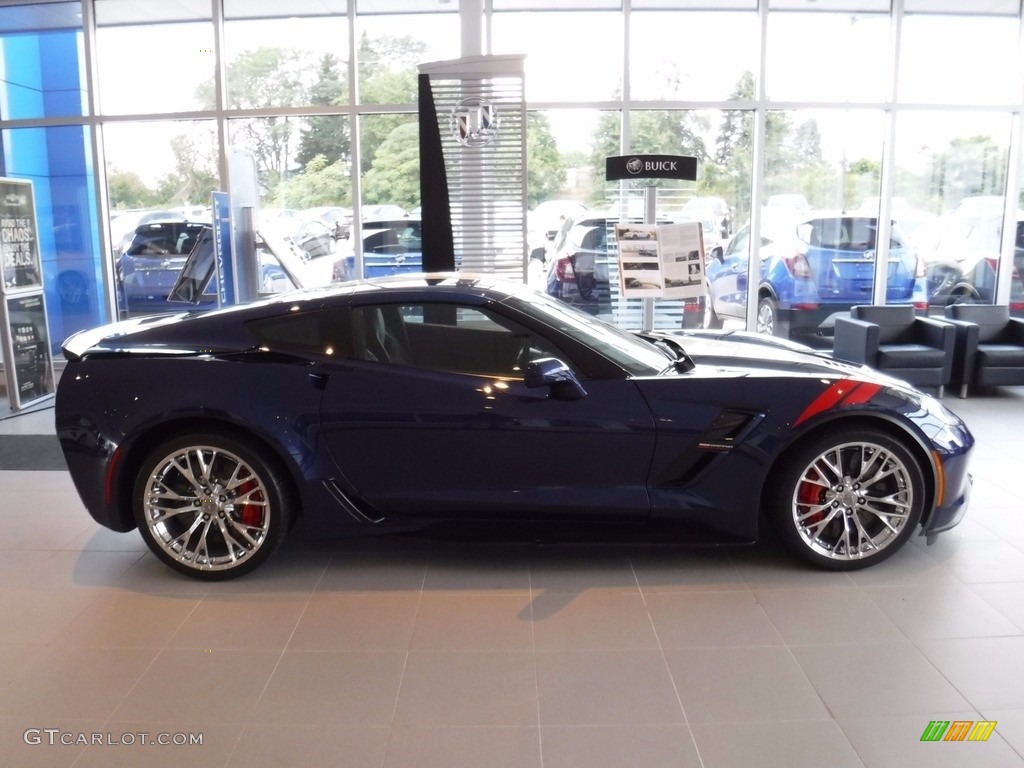 2017 Corvette Grand Sport Coupe - Admiral Blue / Jet Black photo #5