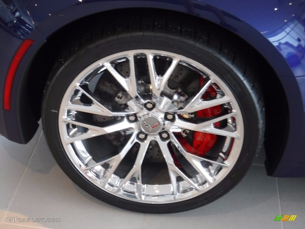 2017 Corvette Grand Sport Coupe - Admiral Blue / Jet Black photo #8