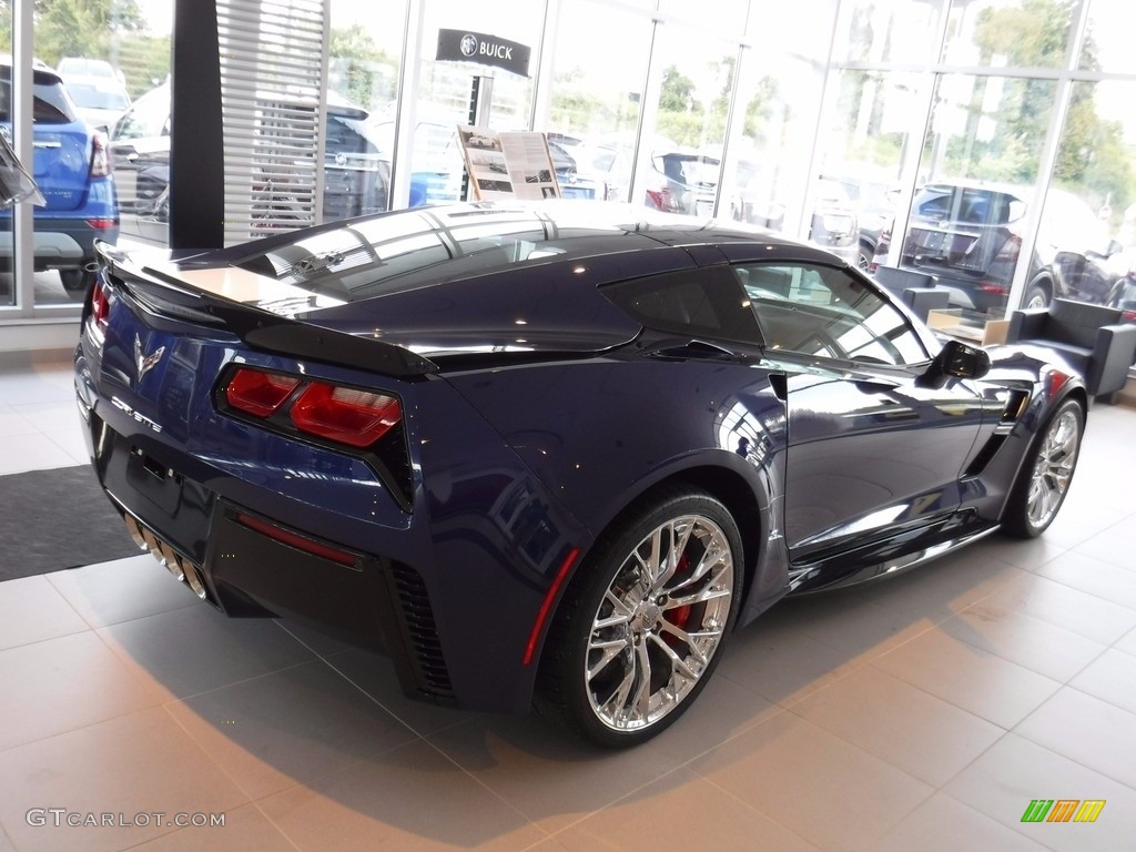 2017 Corvette Grand Sport Coupe - Admiral Blue / Jet Black photo #9