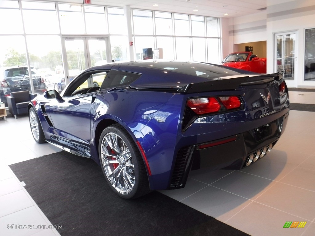 2017 Corvette Grand Sport Coupe - Admiral Blue / Jet Black photo #11