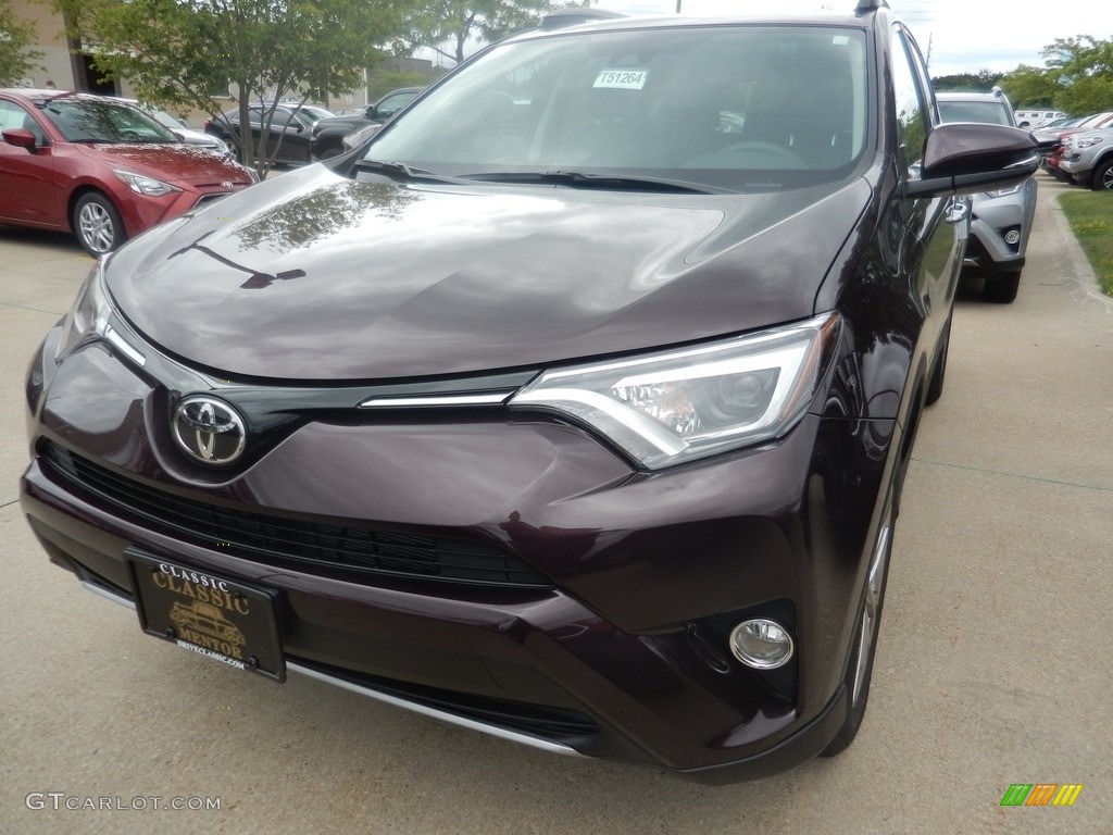 2017 RAV4 Limited AWD - Black / Black photo #1