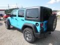 2017 Chief Blue Jeep Wrangler Unlimited Rubicon 4x4  photo #3