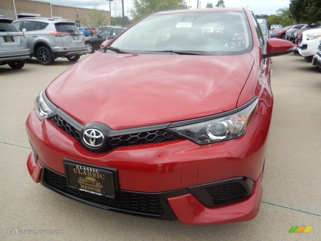 2017 Corolla iM  - Barcelona Red Metallic / Black photo #1