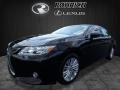 2014 Obsidian Black Lexus ES 350  photo #3