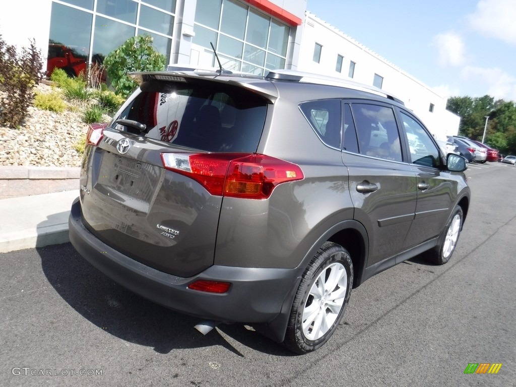 2015 RAV4 Limited AWD - Pyrite Mica / Black photo #10