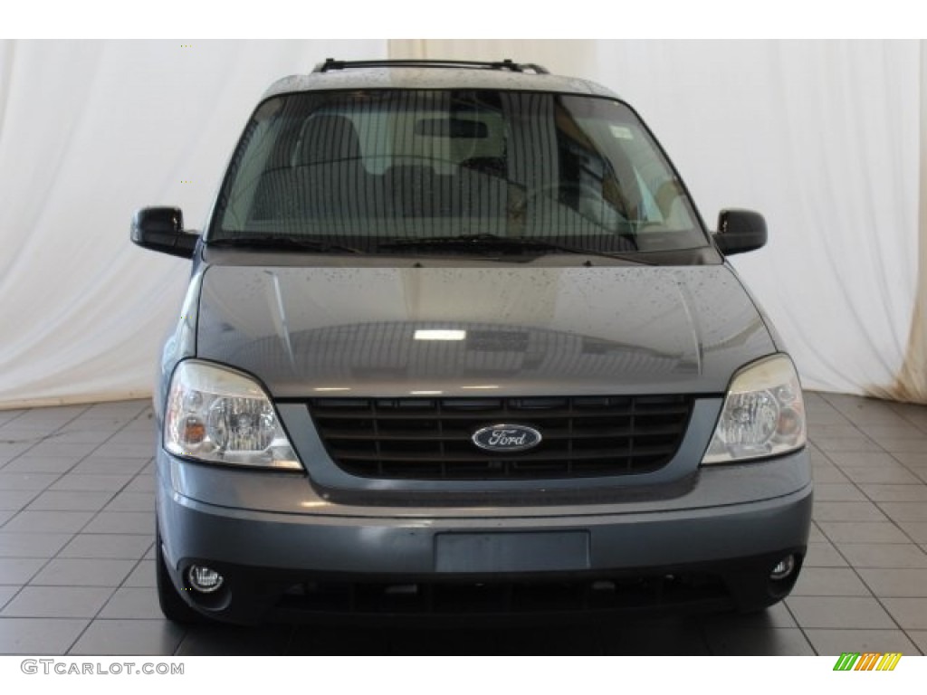 2004 Freestar SES - Medium Steel Blue Metallic / Flint Grey photo #3