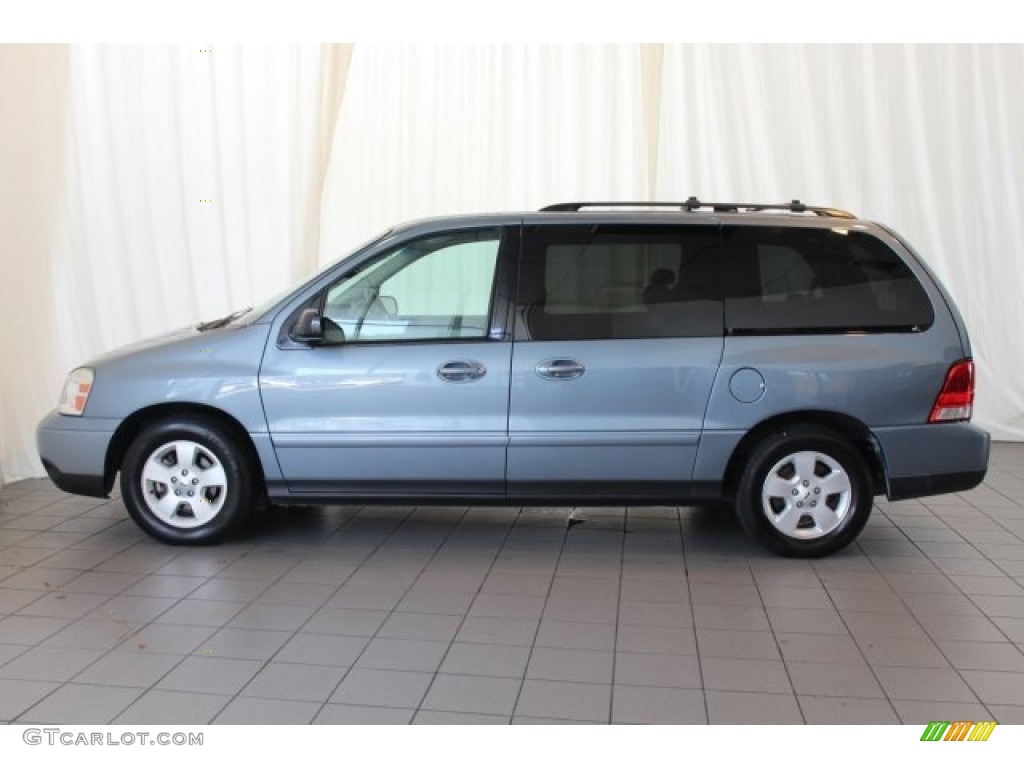 2004 Freestar SES - Medium Steel Blue Metallic / Flint Grey photo #5