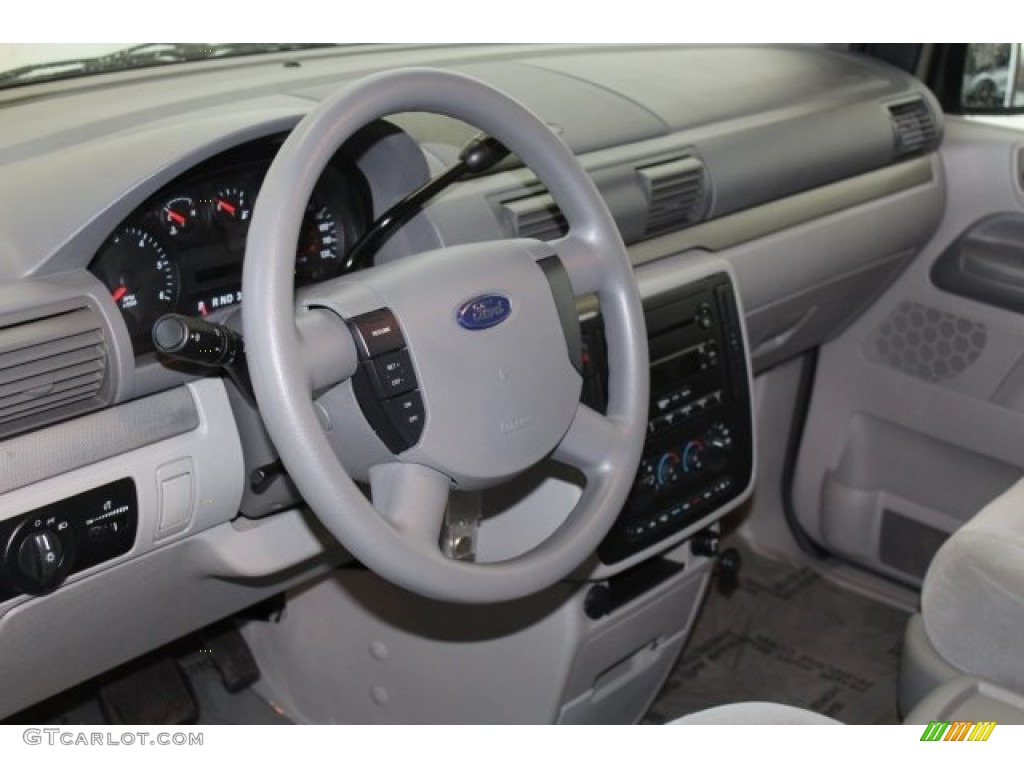 2004 Freestar SES - Medium Steel Blue Metallic / Flint Grey photo #12