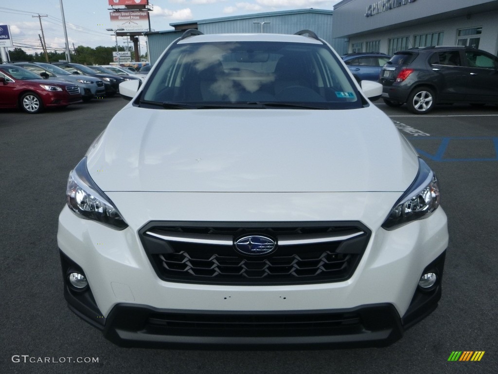 2018 Crosstrek 2.0i Premium - Crystal White Pearl / Gray photo #9