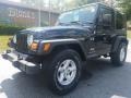 2004 Black Jeep Wrangler X 4x4  photo #1