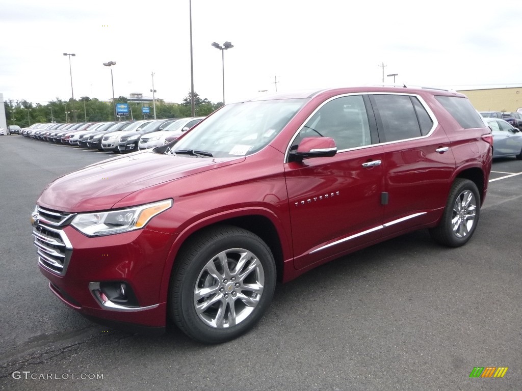Cajun Red Tintcoat 2018 Chevrolet Traverse High Country AWD Exterior Photo #122439059