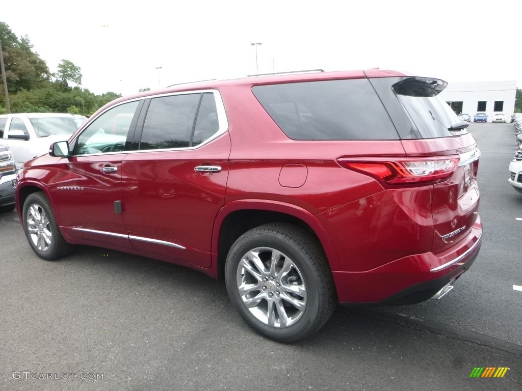 2018 Traverse High Country AWD - Cajun Red Tintcoat / High Country Jet Black/Loft Brown photo #3