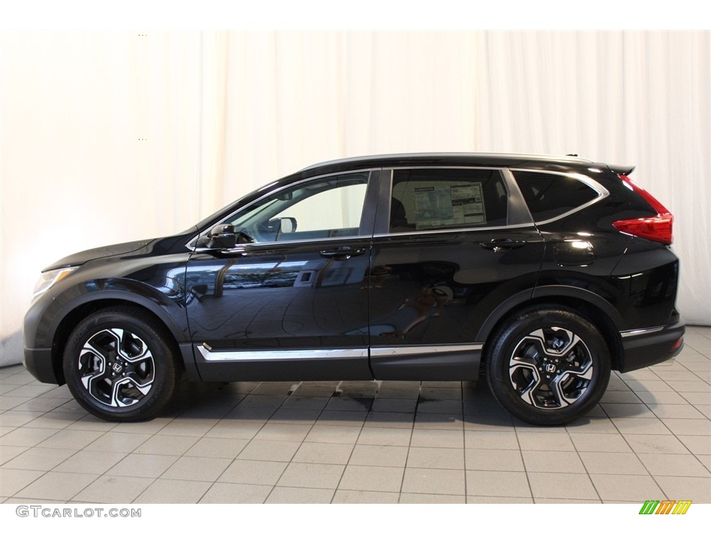 Crystal Black Pearl 2017 Honda CR-V Touring Exterior Photo #122441321
