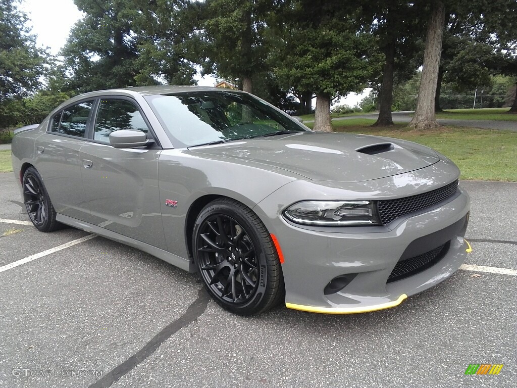 Destroyer Gray 2018 Dodge Charger R/T Scat Pack Exterior Photo #122445068