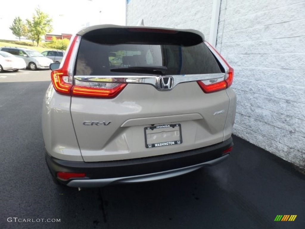 2017 CR-V EX-L AWD - Sandstorm Metallic / Ivory photo #7