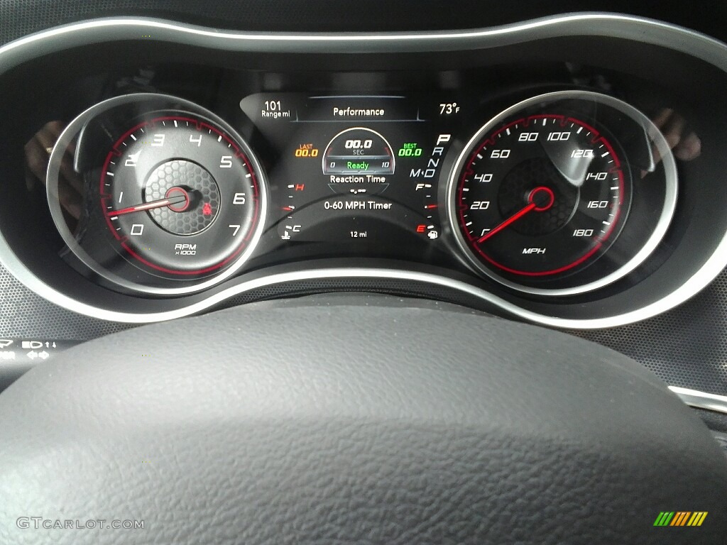 2018 Dodge Charger R/T Scat Pack Gauges Photo #122445554