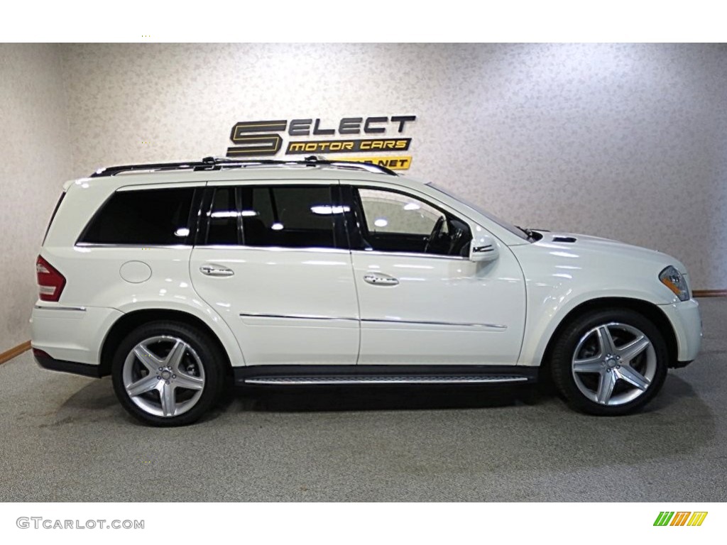 2012 GL 550 4Matic - Arctic White / Black photo #4