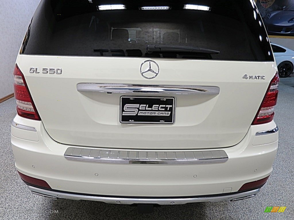 2012 GL 550 4Matic - Arctic White / Black photo #5