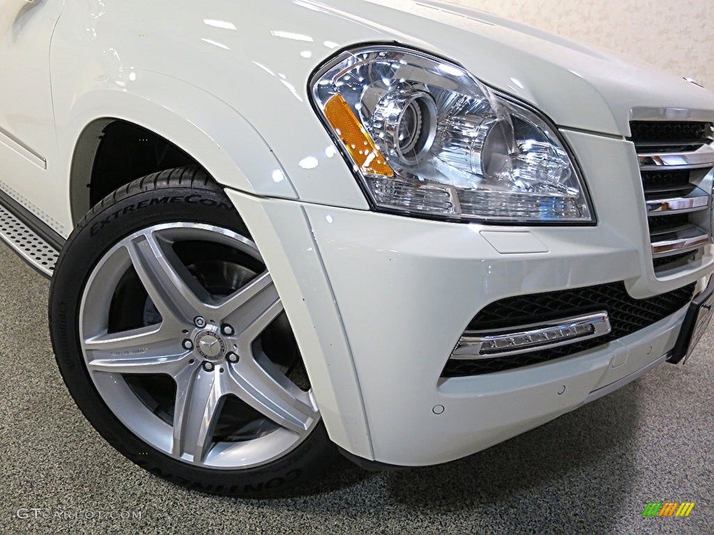 2012 GL 550 4Matic - Arctic White / Black photo #8