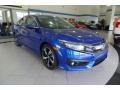 Aegean Blue Metallic - Civic Touring Sedan Photo No. 4