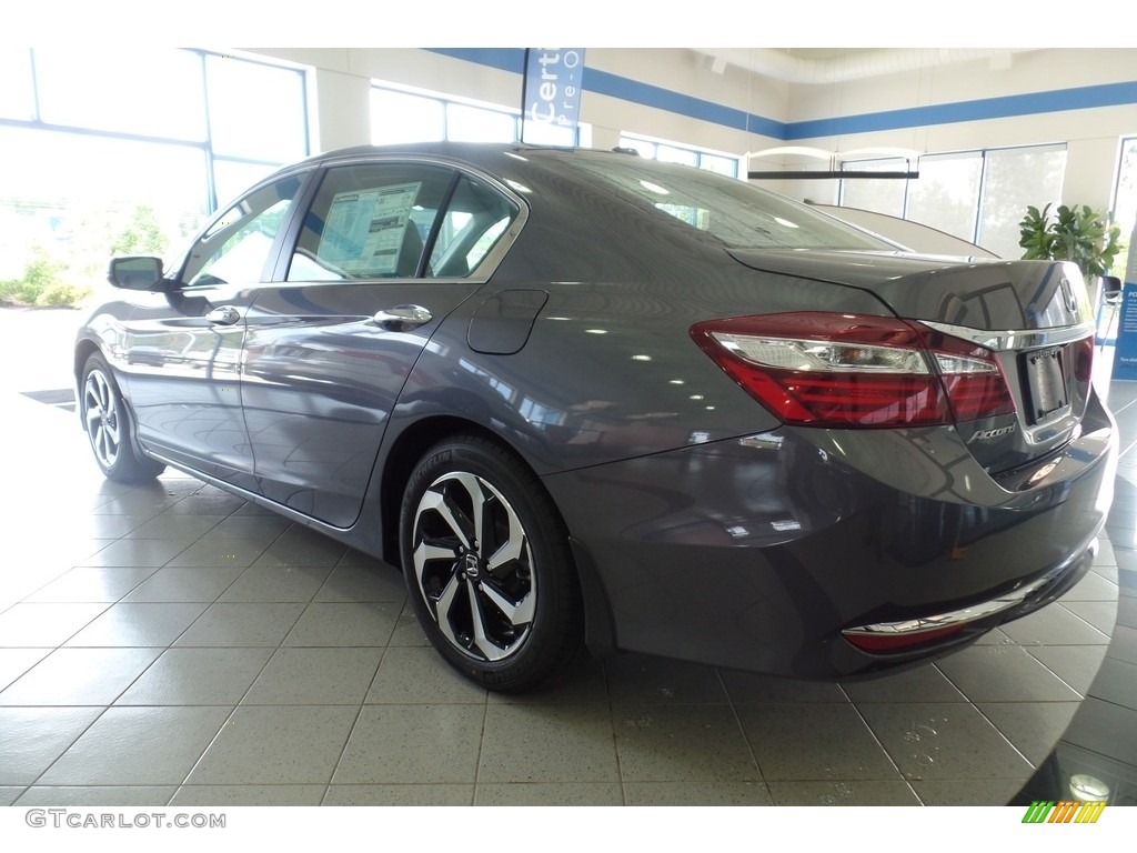 2017 Accord EX-L Sedan - Modern Steel Metallic / Gray photo #2