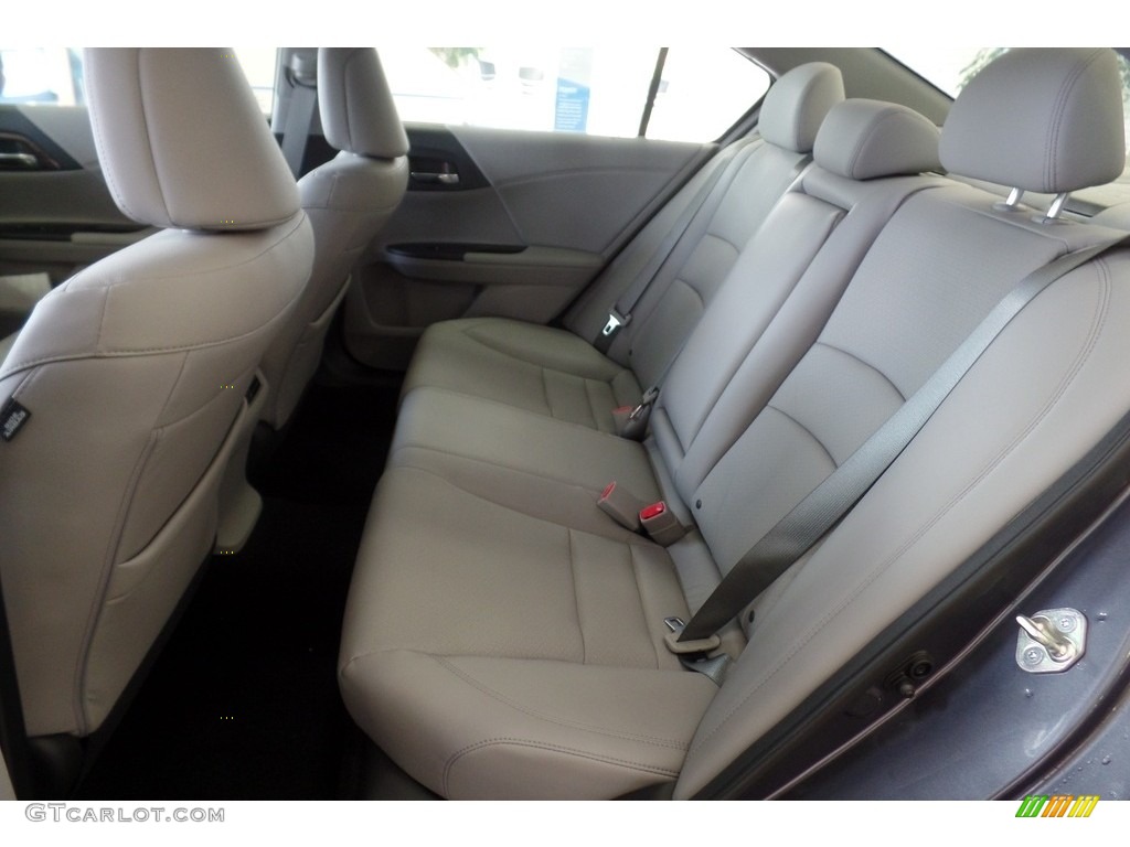 2017 Accord EX-L Sedan - Modern Steel Metallic / Gray photo #10