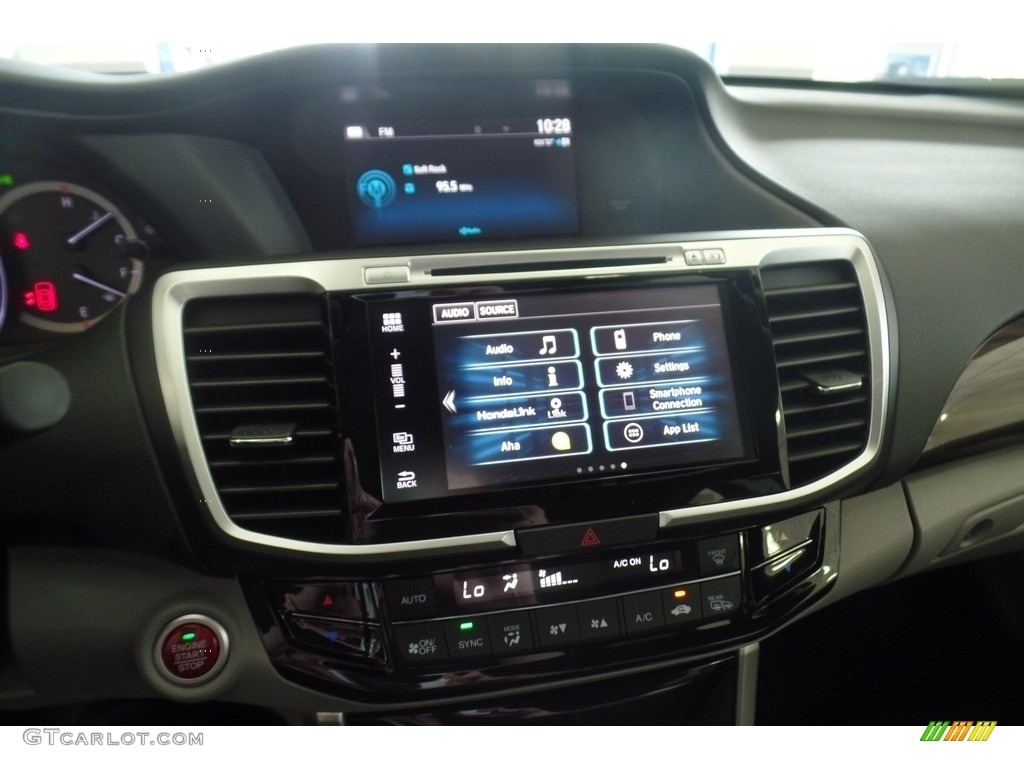 2017 Accord EX-L Sedan - Modern Steel Metallic / Gray photo #12