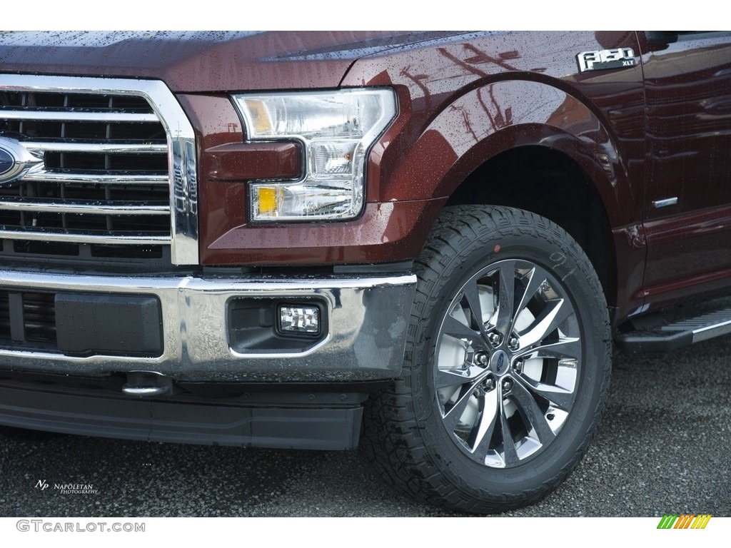 2017 F150 XLT SuperCrew 4x4 - Bronze Fire / Earth Gray photo #2