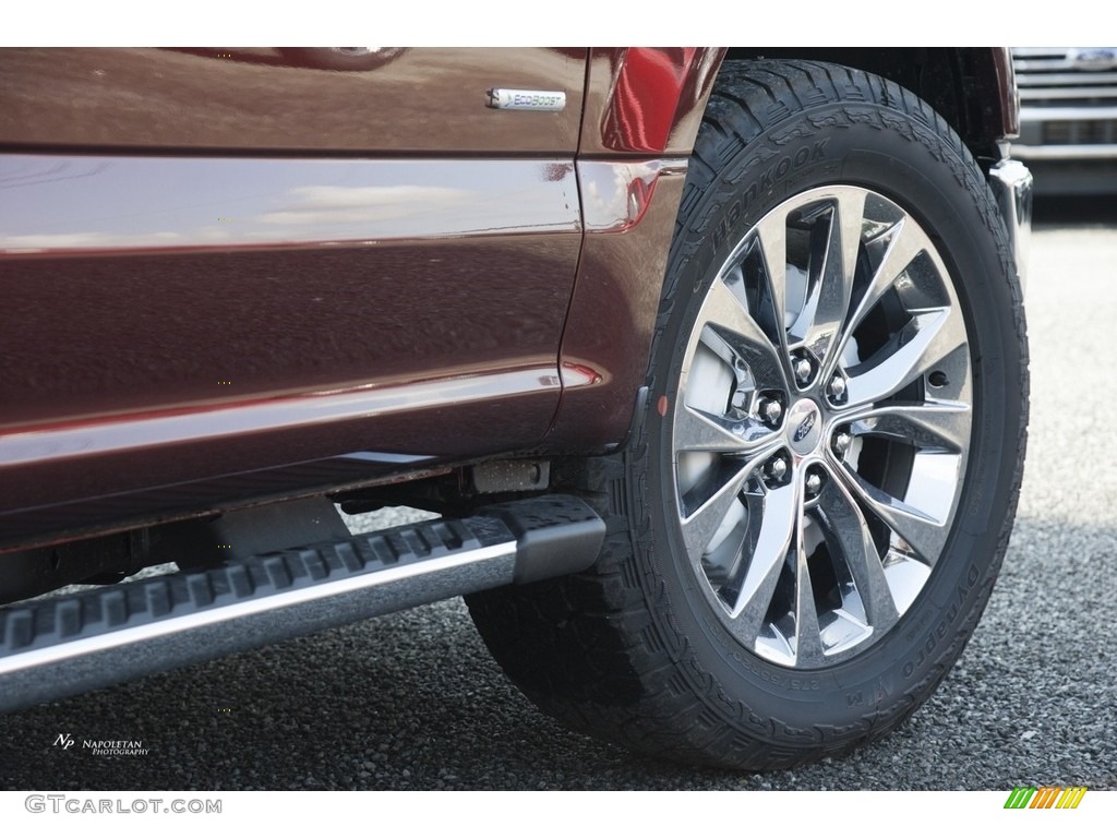 2017 F150 XLT SuperCrew 4x4 - Bronze Fire / Earth Gray photo #3