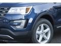 2017 Blue Jeans Ford Explorer XLT 4WD  photo #2
