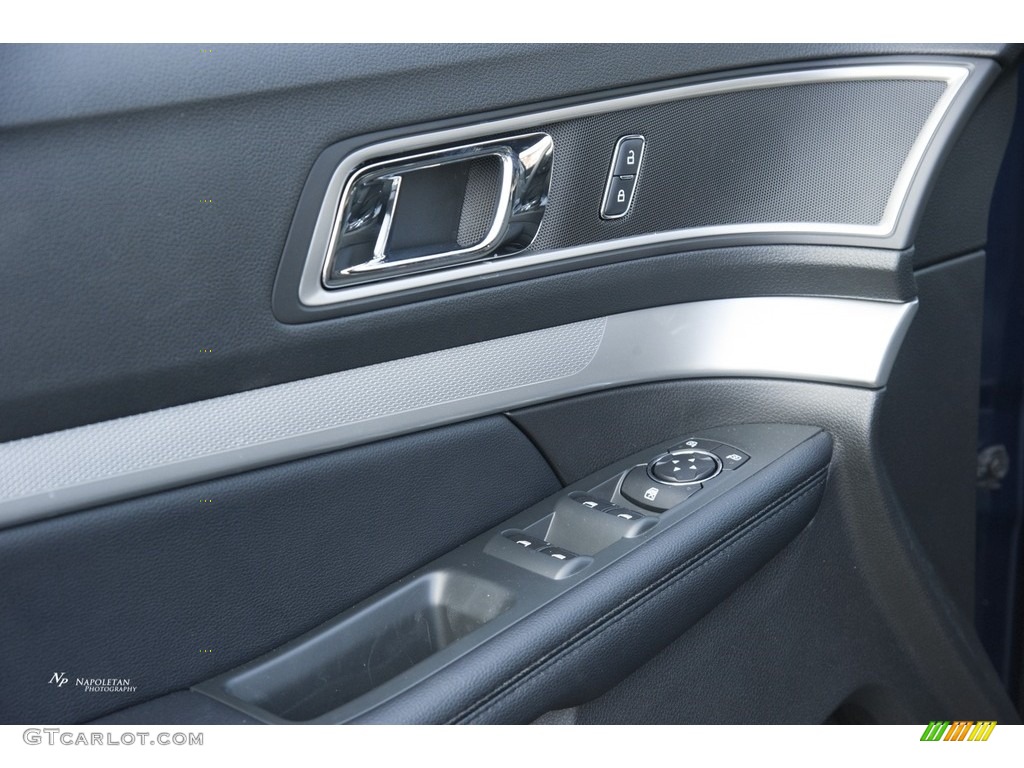 2017 Explorer XLT 4WD - Blue Jeans / Ebony Black photo #5