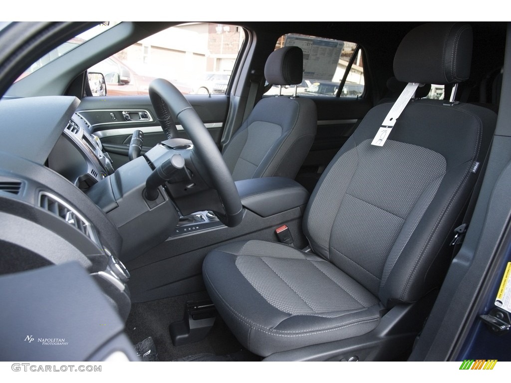 2017 Explorer XLT 4WD - Blue Jeans / Ebony Black photo #8