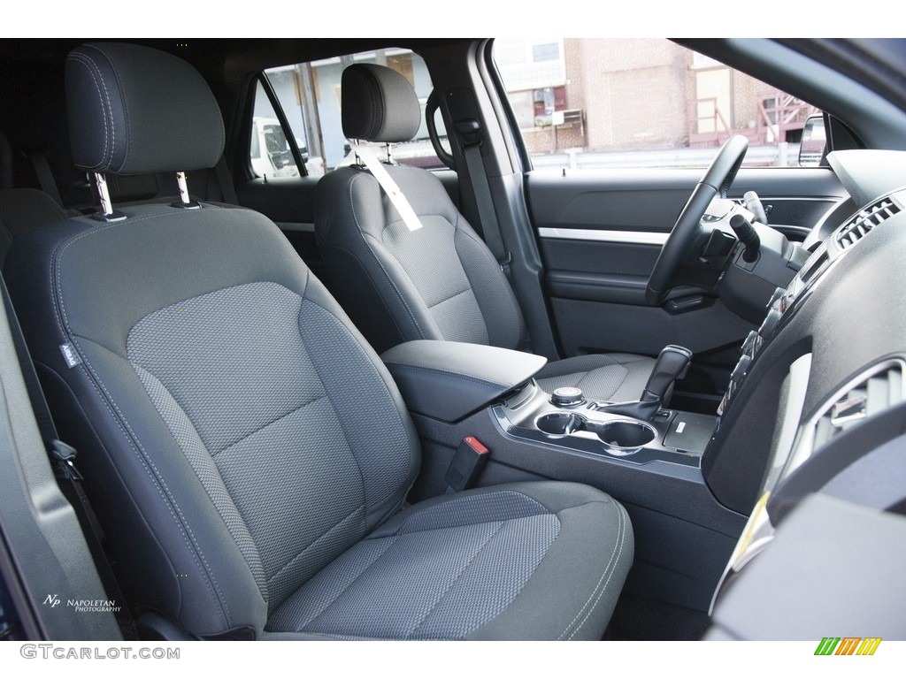 2017 Explorer XLT 4WD - Blue Jeans / Ebony Black photo #9