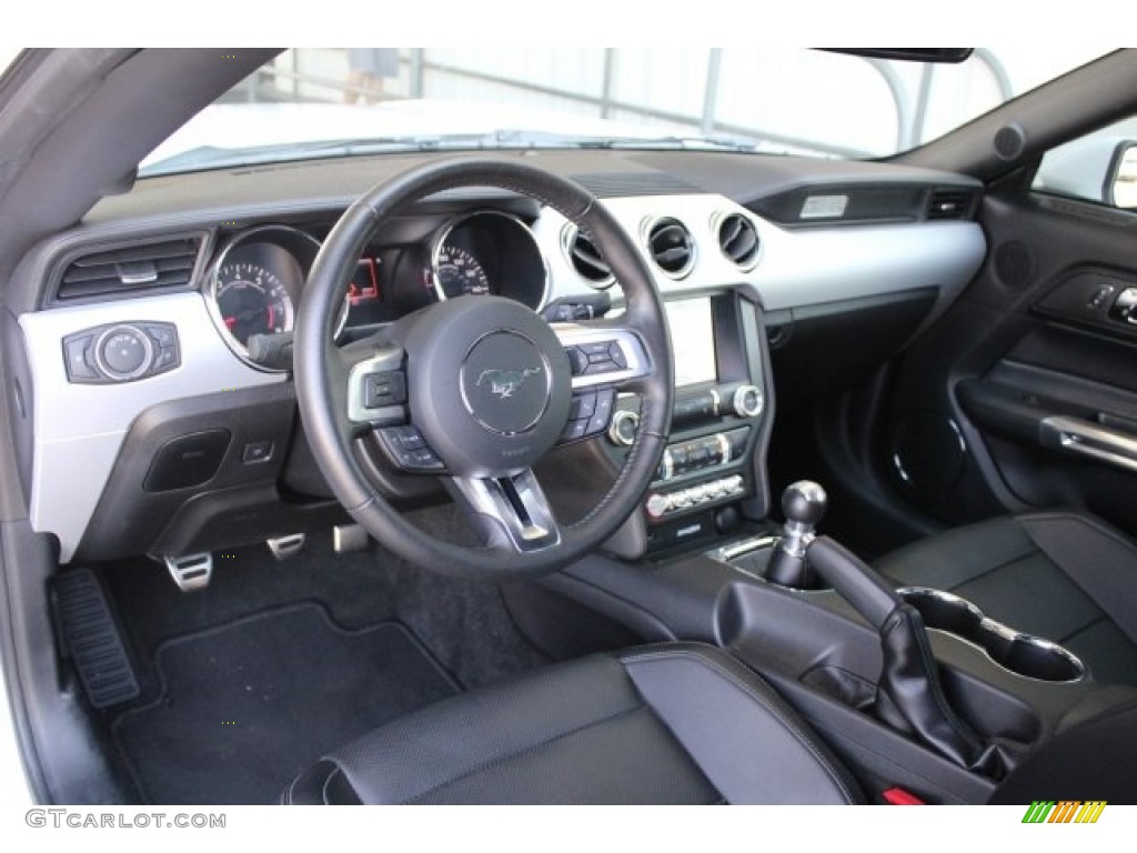 2017 Mustang GT Premium Coupe - Oxford White / Ebony photo #16