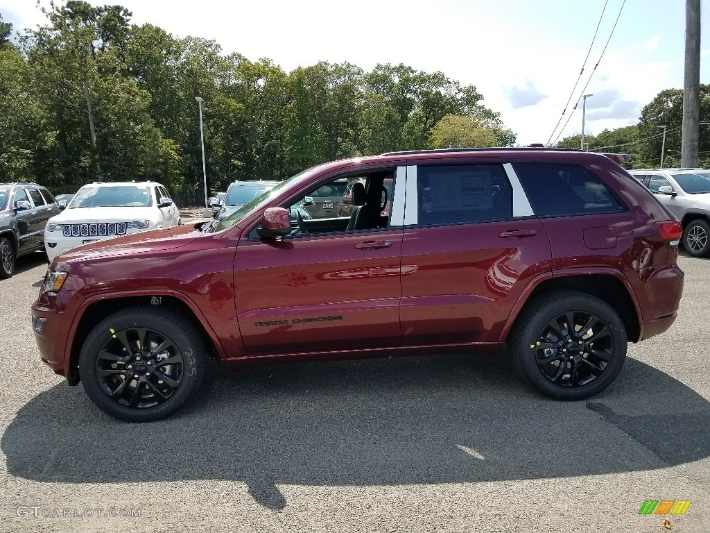 2018 Grand Cherokee Altitude 4x4 - Velvet Red Pearl / Black photo #3