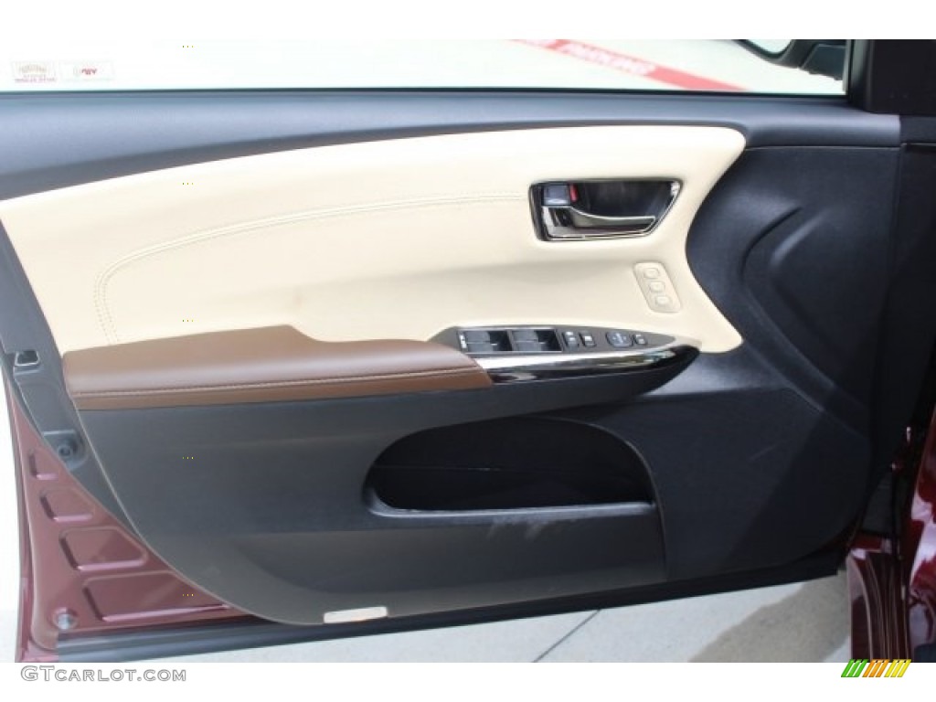 2018 Avalon XLE - Ooh La La Rouge Mica / Almond photo #10