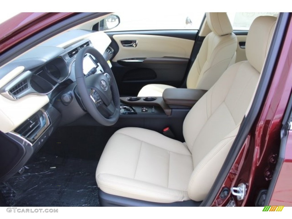 2018 Avalon XLE - Ooh La La Rouge Mica / Almond photo #12