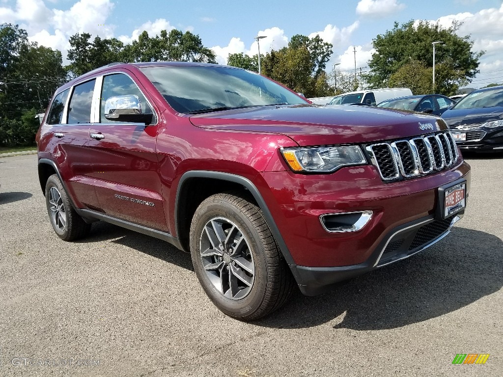 2018 Velvet Red Pearl Jeep Grand Cherokee Limited 4x4