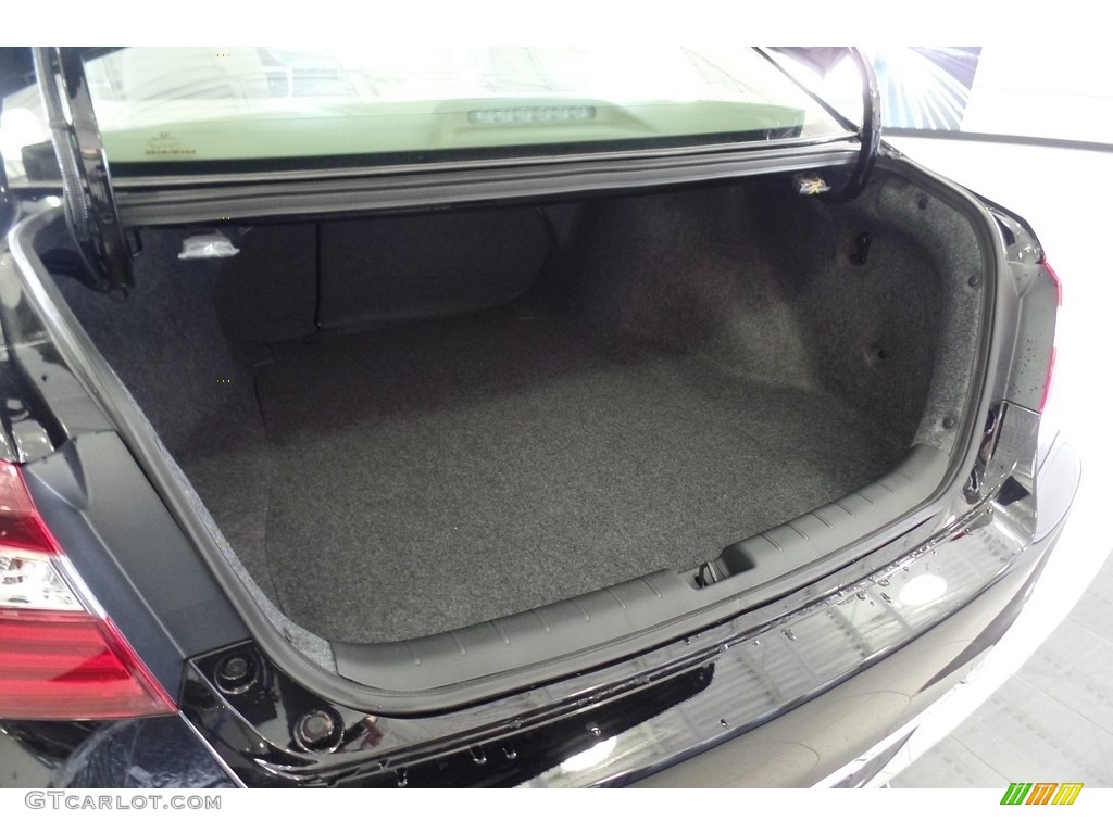 2017 Accord EX-L V6 Sedan - Crystal Black Pearl / Ivory photo #16