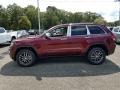 2018 Velvet Red Pearl Jeep Grand Cherokee Limited 4x4  photo #3