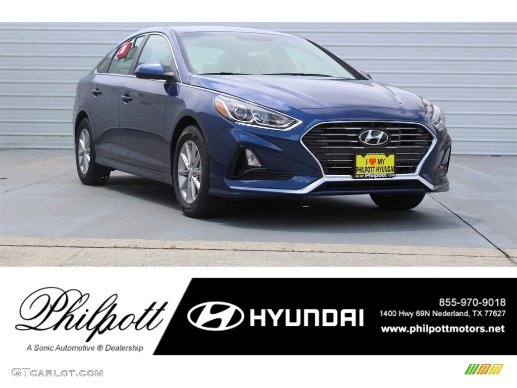 Lakeside Blue Hyundai Sonata