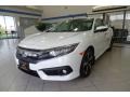 2017 White Orchid Pearl Honda Civic Touring Sedan  photo #1