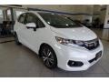 2018 White Orchid Pearl Honda Fit EX-L  photo #4