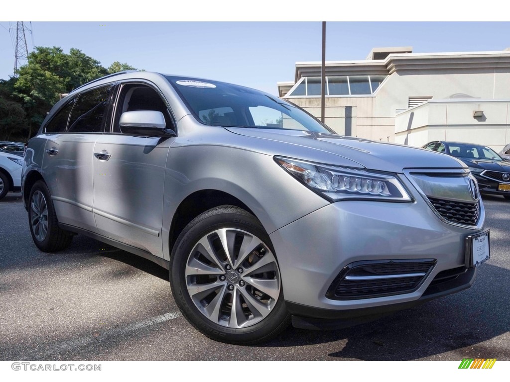 2015 MDX SH-AWD Technology - Silver Moon / Graystone photo #1