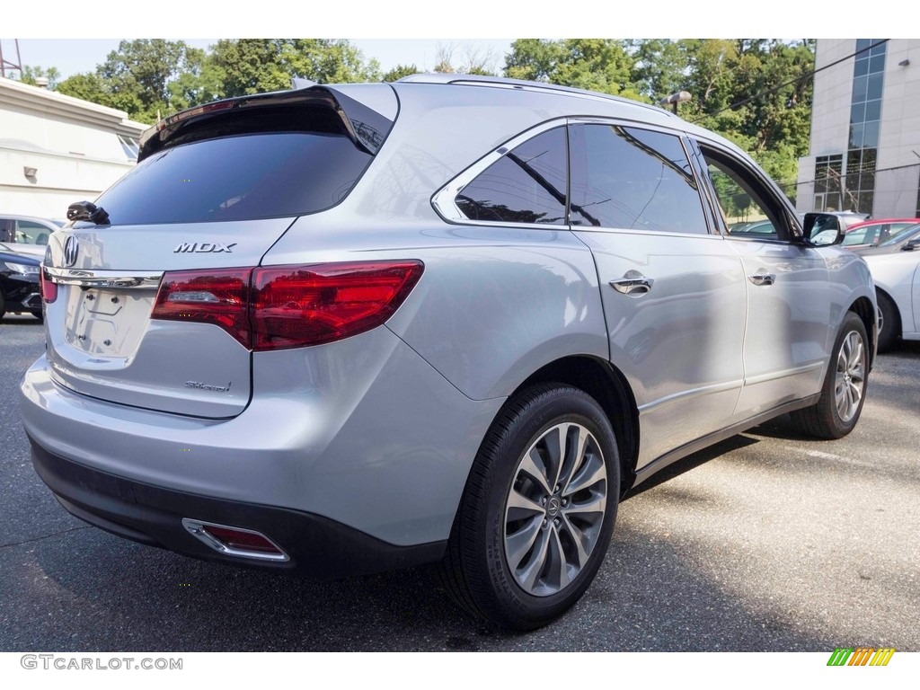 2015 MDX SH-AWD Technology - Silver Moon / Graystone photo #4