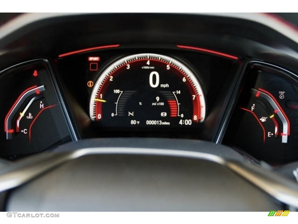 2017 Honda Civic Type R Gauges Photos