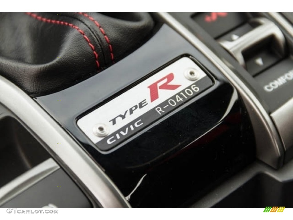 2017 Honda Civic Type R Info Tag Photos