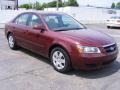 Dark Cherry Red - Sonata GLS V6 Photo No. 4